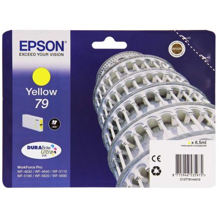 Epson 79 DURABrite Ultra tintapatron sárga (C13T79144010)