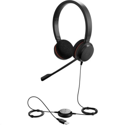 Jabra Evolve 20 UC fejhallgató fekete (4999-829-209)