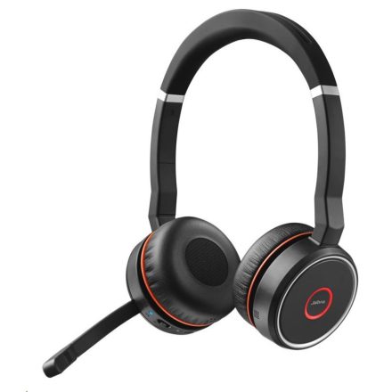 Jabra Evolve 75 MS sztereo headset fekete-piros (7599-832-109)