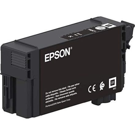 Epson UltraChrome XD2 tintapatron fekete (50ml) (C13T40C140)