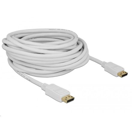 DeLock 84863 Displayport 1.2 apa > Displayport apa 10m fehér