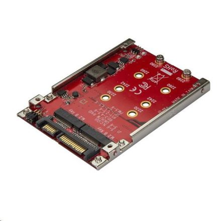StarTech.com 2x M.2 -> 2.5" SSD beépítő keret (S322M225R)