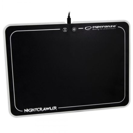 Esperanza NIGHTCRAWLER gaming egérpad fekete (EGP104)