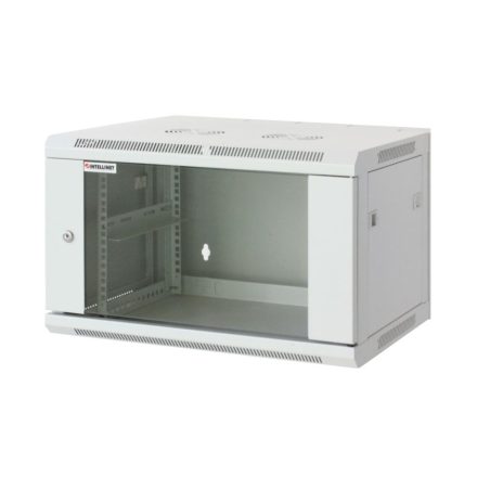 Intellinet 12U 19" fali rack szekrény 600x600 szürke (711913)