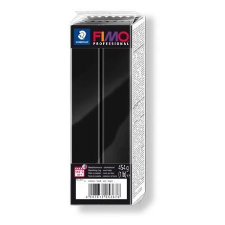 FIMO "Professional" égethető gyurma 454g fekete  (8041-9 / FM80419)