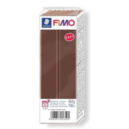 FIMO "Soft" égethető gyurma 454g csokoládé színű  (8021-75 / FM802175)