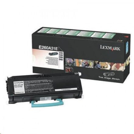 Lexmark E260A31E fekete toner