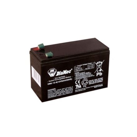 Diamec zselés ólomsavas gondozásmentes akkumulátor 12V 9000mAh 151x93.5x65mm (DM12-9)