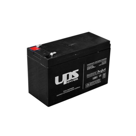 UPS Power zselés ólomsavas gondozásmentes akkumulátor 12V 7000mAh 151x98x65mm (MC7-12)