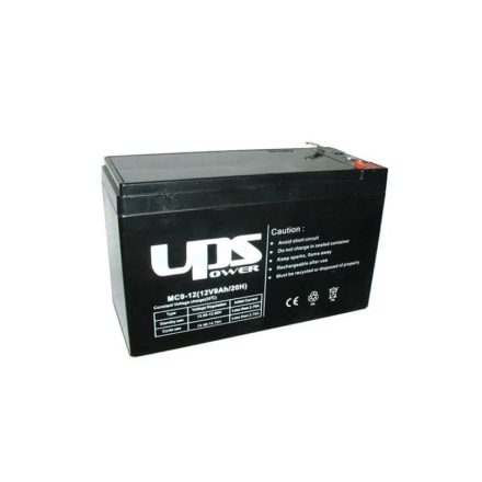 UPS Power zselés ólomsavas gondozásmentes akkumulátor F2 12V 7000mAh 151x98x65m (MC9-12)