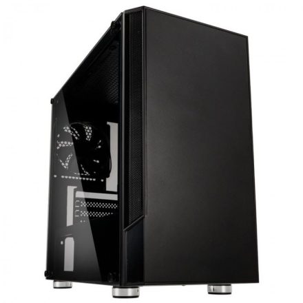 Kolink Citadel táp nélküli ablakos Micro-ATX ház fekete