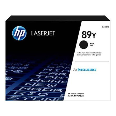 HP 89Y extranagy kapacitású LaserJet tonerkazetta fekete (CF289Y)