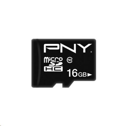 16GB microSDHC PNY Performance Plus CL10 + adapter (P-SDU16G10PPL-GE)