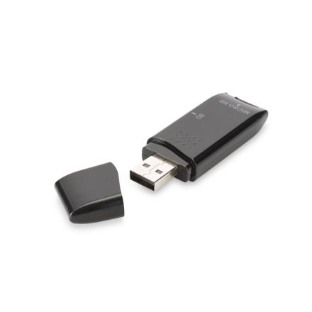 Digitus USB 2.0 SD/Micro SD kártyaolvasó  (DA-70310-3)