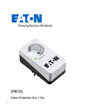 Eaton ProtectionBox 1, 1×DIN túlfesz-védő aljzat (PB1D)