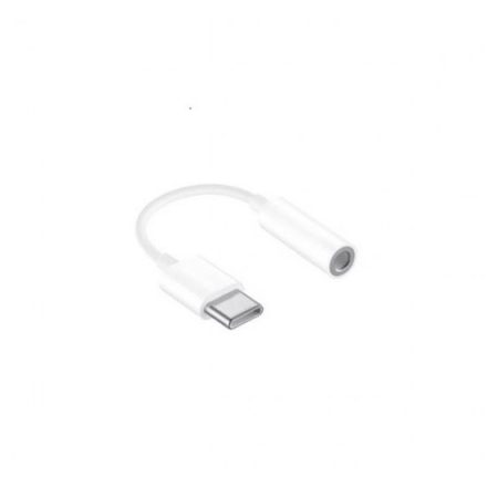 Huawei CM20 Type-C - 3,5mm jack aljzat 9cm fehér, ECO csomagolásban