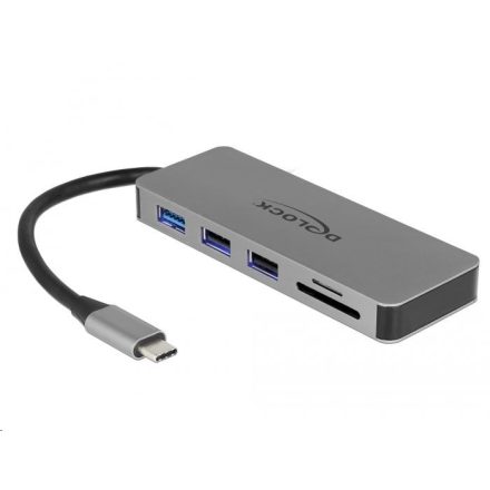 Delock USB Type-C 3.1 Docking Station 4K 30Hz szürke (87743)