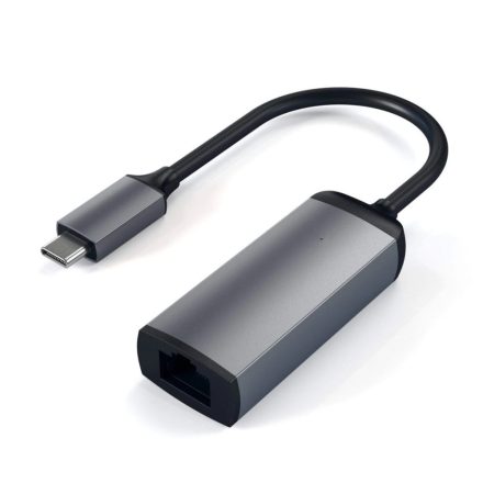 Satechi ST-TCENM Aluminum Type-C - Gigabit Ethernet adapter szürke