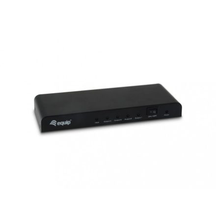 Equip Video-Splitter 4 port, HDMI, 3D, FullHD, HDCP Ready, fekete (332714)