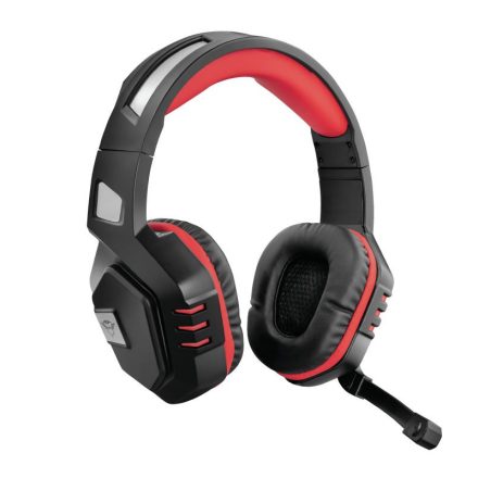 Trust GXT 390 Juga wireless gamer headset  fekete-piros (23378)