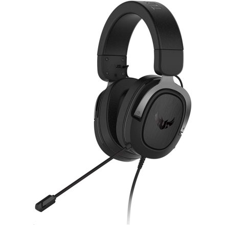 ASUS TUF Gaming H3 7.1 Surround Gaming headset metálszürke (90YH028G-B1UA00)