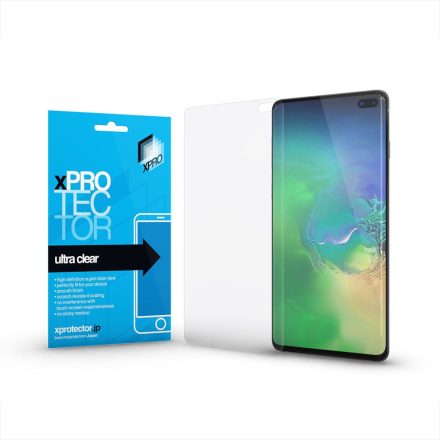 Xprotector Samsung S10+ Hybrid 3D kijelzővédő fólia (116695)