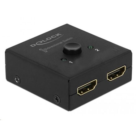 Delock HDMI 2 - 1 kapcsoló kétirányú 4K 60 Hz kompakt (64072)