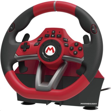 Hori Mario Kart Racing Wheel Pro Deluxe kormány fekete-piros (NSW-228U / NSP285)