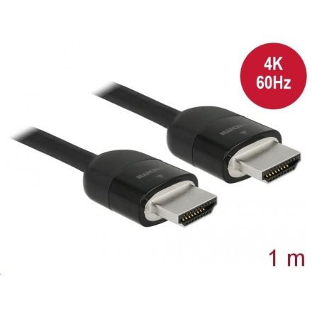 Delock Prémium HDMI kábel 4K 60 Hz 1 m (84963)