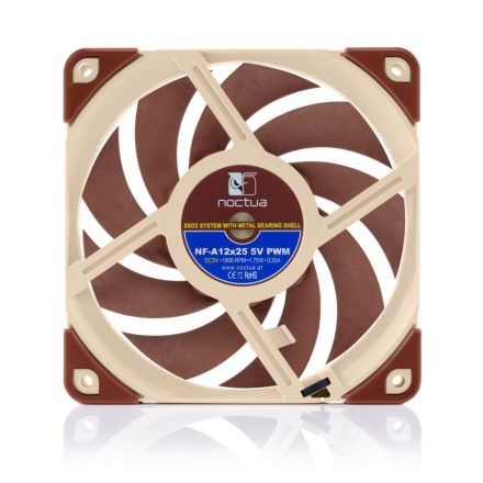 Noctua NF-A12x25 5V PWM hűtő ventilátor 12cm