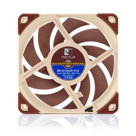 Noctua NF-A12x25 FLX hűtő ventilátor 12cm