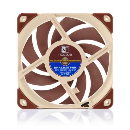 Noctua NF-A12x25 PWM hűtő ventilátor 12cm