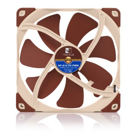 Noctua NF-A14 5V PWM hűtő ventilátor 14cm