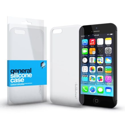 Xprotector Silicone Case Apple iPhone 5 / 5S / SE tok áttetsző  (112498)