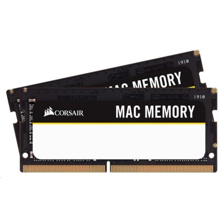 16GB 2666MHz DDR4 Notebook RAM Corsair Mac Memory CL18 (2X8GB) (CMSA16GX4M2A2666C18)