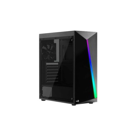 Aerocool Shard Tempered Glass táp nélküli ablakos ház fekete (ACCM-PV14013.11)