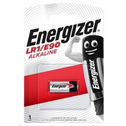 Energizer alkáli elem 1.5 V LR1/E90 (1db/csomag)  (E300781301/608306)