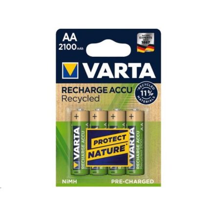 Varta Recycled AA 2100 mAh ceruza akku (4db/csomag)  (56816101404)