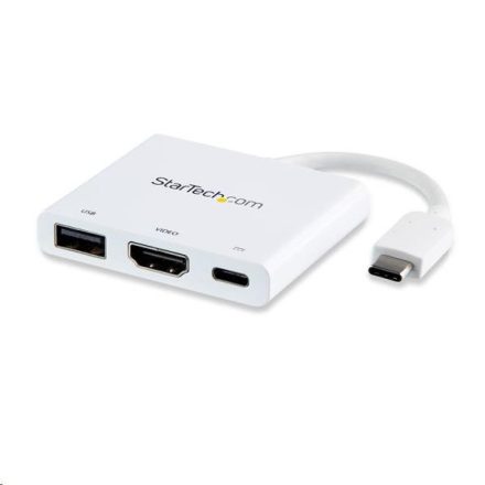 StarTech.com USB-C Multiport Adapter HDMI 60W PD fehér (CDP2HDUACPW)