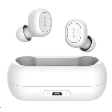 QCY T1C Stereo True wireless Bluetooth mikrofonos fülhallgató fehér (QCY-0044)