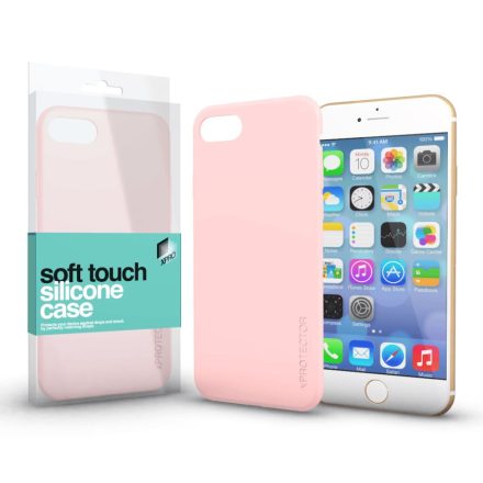 Xprotector Soft Touch Silicone Apple iPhone 7/8 tok púder pink  (114339)