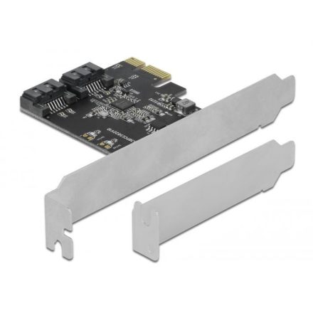 DeLock 2x SATA bővítő kártya PCI-E (90431)