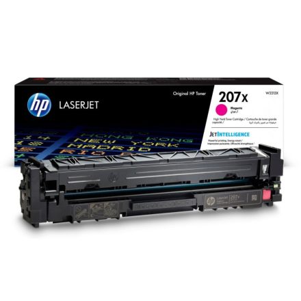 HP 207X nagy kapacitású LaserJet tonerkazetta magenta (W2213X)