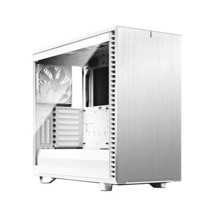 Fractal Design Define 7 Clear Tempered Glass White táp nélküli ablakos ház fehér (FD-C-DEF7A-06)