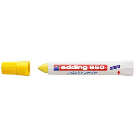 Edding 7580066001 "950" jelölő marker kúpos, sárga (TED950S)