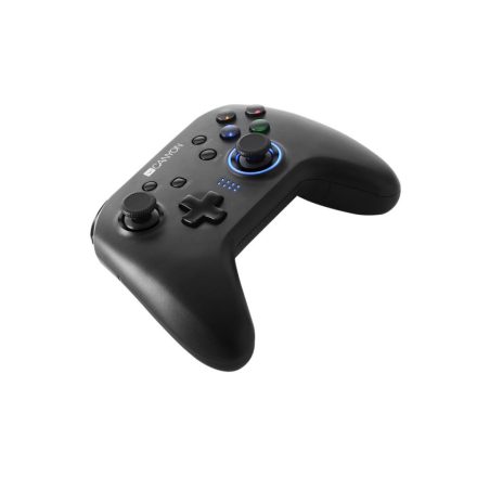 Canyon CND-GPW3 Vezeték Nélküli Gamepad Switch/Android/PC/PS3 fekete