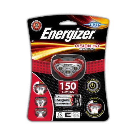 ENERGIZER 3 LED Vision HD+ fejlámpa  (E300280502/NZFOHV02)