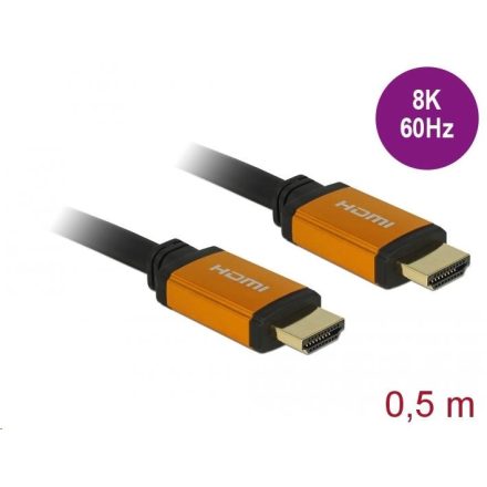 Delock Ultra nagy sebességű HDMI kábel 48 Gbps 8K 60 Hz 0,5 m /85726/