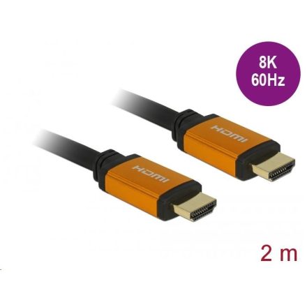 Delock Ultra nagy sebességű HDMI kábel 48 Gbps 8K 60 Hz 2 m /85729/