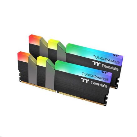16GB 3600MHz DDR4 RAM Thermaltake TOUGHRAM RGB fekete (2x8GB) (R009D408GX2-3600C18B)